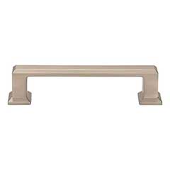 Atlas Homewares [A663-BRN] Die Cast Zinc Cabinet Pull Handle - Sweetbriar Lane Series - Standard Size - Brushed Nickel Finish - 3 3/4&quot; C/C - 4 1/2&quot; L