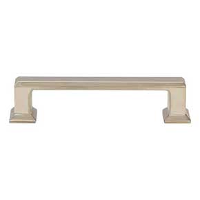 Atlas Homewares [A663-PN] Die Cast Zinc Cabinet Pull Handle - Sweetbriar Lane Series - Standard Size - Polished Nickel Finish - 3 3/4" C/C - 4 1/2" L
