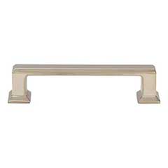 Atlas Homewares [A663-PN] Die Cast Zinc Cabinet Pull Handle - Sweetbriar Lane Series - Standard Size - Polished Nickel Finish - 3 3/4" C/C - 4 1/2" L