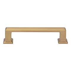 Atlas Homewares [A663-WB] Die Cast Zinc Cabinet Pull Handle - Sweetbriar Lane Series - Standard Size - Warm Brass Finish - 3 3/4" C/C - 4 1/2" L