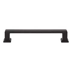 Atlas Homewares [A664-BL] Die Cast Zinc Cabinet Pull Handle - Sweetbriar Lane Series - Oversized - Matte Black Finish - 5 1/16&quot; C/C - 5 3/4&quot; L