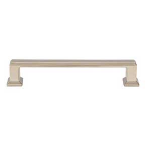 Atlas Homewares [A664-PN] Die Cast Zinc Cabinet Pull Handle - Sweetbriar Lane Series - Oversized - Polished Nickel Finish - 5 1/16" C/C - 5 3/4" L