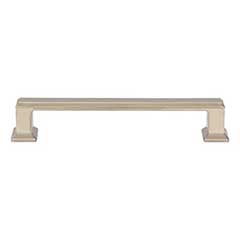 Atlas Homewares [A664-PN] Die Cast Zinc Cabinet Pull Handle - Sweetbriar Lane Series - Oversized - Polished Nickel Finish - 5 1/16" C/C - 5 3/4" L