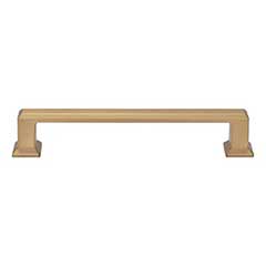 Atlas Homewares [A664-WB] Die Cast Zinc Cabinet Pull Handle - Sweetbriar Lane Series - Oversized - Warm Brass Finish - 5 1/16" C/C - 5 3/4" L