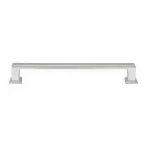 Atlas Homewares [A665-CH] Die Cast Zinc Cabinet Pull Handle - Sweetbriar Lane Series - Oversized - Polished Chrome Finish - 6 5/16" C/C - 7 1/16" L