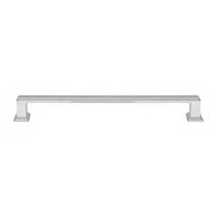 Atlas Homewares [A666-CH] Die Cast Zinc Cabinet Pull Handle - Sweetbriar Lane Series - Oversized - Polished Chrome Finish - 7 9/16" C/C - 8 5/16" L