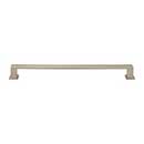 Atlas Homewares [A667-BRN] Die Cast Zinc Cabinet Pull Handle - Sweetbriar Lane Series - Oversized - Brushed Nickel Finish - 8 13/16" C/C - 9 9/16" L