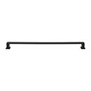 Atlas Homewares [A668-BL] Die Cast Zinc Cabinet Pull Handle - Sweetbriar Lane Series - Oversized - Matte Black Finish - 12&quot; C/C - 12 3/4&quot; L