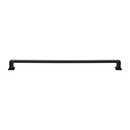 Atlas Homewares [A668-BL] Die Cast Zinc Cabinet Pull Handle - Sweetbriar Lane Series - Oversized - Matte Black Finish - 12&quot; C/C - 12 3/4&quot; L