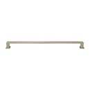 Atlas Homewares [A668-BRN] Die Cast Zinc Cabinet Pull Handle - Sweetbriar Lane Series - Oversized - Brushed Nickel Finish - 12" C/C - 12 3/4" L