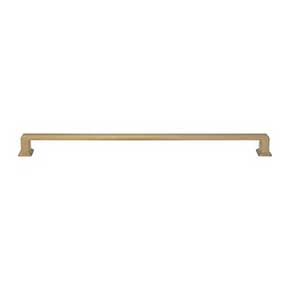 Atlas Homewares [A668-WB] Die Cast Zinc Cabinet Pull Handle - Sweetbriar Lane Series - Oversized - Warm Brass Finish - 12" C/C - 12 3/4" L