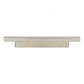 Atlas Homewares [427-BRN] Die Cast Zinc Cabinet Pull Handle - Tom Tom Series - Standard Size - Brushed Nickel Finish - 3" - 3 3/4" - 5 1/16" C/C - 7 1/2" L