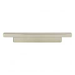 Atlas Homewares [427-BRN] Die Cast Zinc Cabinet Pull Handle - Tom Tom Series - Standard Size - Brushed Nickel Finish - 3&quot; - 3 3/4&quot; - 5 1/16&quot; C/C - 7 1/2&quot; L