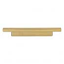 Atlas Homewares [427-WB] Die Cast Zinc Cabinet Pull Handle - Tom Tom Series - Standard Size - Warm Brass Finish - 3" - 3 3/4" - 5 1/16" C/C - 7 1/2" L