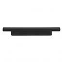 Atlas Homewares [427-BL] Die Cast Zinc Cabinet Pull Handle - Tom Tom Series - Standard Size - Matte Black Finish - 3&quot; - 3 3/4&quot; - 5 1/16&quot; C/C - 7 1/2&quot; L