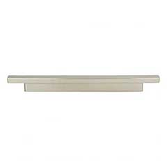 Atlas Homewares [428-BRN] Die Cast Zinc Cabinet Pull Handle - Tom Tom Series - Oversized - Brushed Nickel Finish - 6 5/16" &amp; 7 9/16" C/C - 10" L
