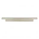 Atlas Homewares [428-BRN] Die Cast Zinc Cabinet Pull Handle - Tom Tom Series - Oversized - Brushed Nickel Finish - 6 5/16" & 7 9/16" C/C - 10" L
