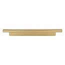 Atlas Homewares [428-WB] Die Cast Zinc Cabinet Pull Handle - Tom Tom Series - Oversized - Warm Brass Finish - 6 5/16" & 7 9/16" C/C - 10" L