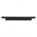 Atlas Homewares [428-BL] Die Cast Zinc Cabinet Pull Handle - Tom Tom Series - Oversized - Matte Black Finish - 6 5/16" & 7 9/16" C/C - 10" L