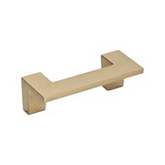 Atlas Homewares [A846-CM] Die Cast Zinc Cabinet Pull Handle - U-Turn Series - Standard Size - Champagne Finish - 2 1/2&quot; C/C - 3 1/8&quot; L