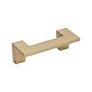 Atlas Homewares [A846-CM] Die Cast Zinc Cabinet Pull Handle - U-Turn Series - Standard Size - Champagne Finish - 2 1/2" C/C - 3 1/8" L