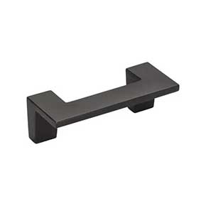 Atlas Homewares [A846-MB] Die Cast Zinc Cabinet Pull Handle - U-Turn Series - Standard Size - Modern Bronze Finish - 2 1/2" C/C - 3 1/8" L