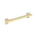 Atlas Homewares [A847-FG] Die Cast Zinc Cabinet Pull Handle - U-Turn Series - Oversized - French Gold Finish - 5 1/16" C/C - 5 11/16" L