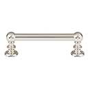 Atlas Homewares [A611-PN] Die Cast Zinc Cabinet Pull Handle - Victoria Series - Standard Size - Polished Nickel Finish - 3 3/4" C/C - 4 5/8" L