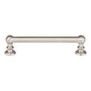 Atlas Homewares [A612-BRN] Die Cast Zinc Cabinet Pull Handle - Victoria Series - Oversized - Brushed Nickel Finish - 5 1/16" C/C - 5 7/8" L