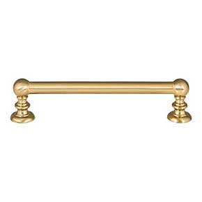 Atlas Homewares [A612-WB] Die Cast Zinc Cabinet Pull Handle - Victoria Series - Oversized - Warm Brass Finish - 5 1/16" C/C - 5 7/8" L