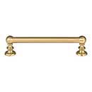 Atlas Homewares [A612-WB] Die Cast Zinc Cabinet Pull Handle - Victoria Series - Oversized - Warm Brass Finish - 5 1/16" C/C - 5 7/8" L