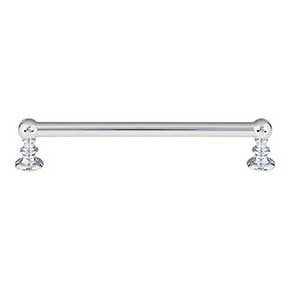 Atlas Homewares [A613-CH] Die Cast Zinc Cabinet Pull Handle - Victoria Series - Oversized - Polished Chrome Finish - 6 5/16" C/C - 7 1/8" L