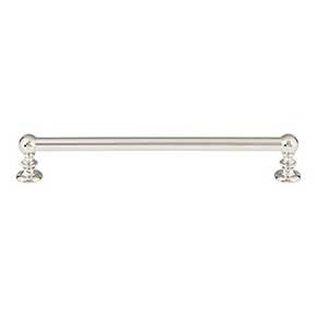 Atlas Homewares [A614-PN] Die Cast Zinc Cabinet Pull Handle - Victoria Series - Oversized - Polished Nickel Finish - 7 9/16" C/C - 8 3/8" L