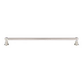 Atlas Homewares [A615-PN] Die Cast Zinc Cabinet Pull Handle - Victoria Series - Oversized - Polished Nickel Finish - 12" C/C - 12 9/16" L