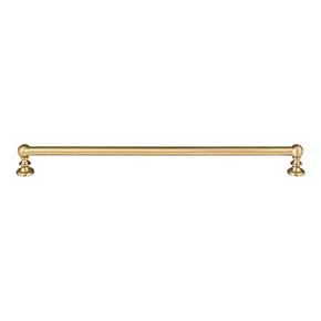 Atlas Homewares [A615-WB] Die Cast Zinc Cabinet Pull Handle - Victoria Series - Oversized - Warm Brass Finish - 12" C/C - 12 9/16" L