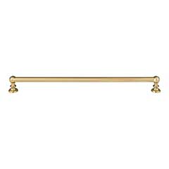 Atlas Homewares [A615-WB] Die Cast Zinc Cabinet Pull Handle - Victoria Series - Oversized - Warm Brass Finish - 12" C/C - 12 9/16" L