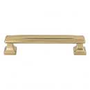 Atlas Homewares [373-WB] Die Cast Zinc Cabinet Pull Handle - Wadsworth Series - Oversized - Warm Brass Finish - 5 1/16" C/C - 5 7/8" L