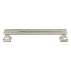Atlas Homewares [374-BRN] Die Cast Zinc Cabinet Pull Handle - Wadsworth Series - Oversized - Brushed Nickel Finish - 6 5/16" C/C - 7 1/8" L