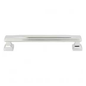 Atlas Homewares [374-CH] Die Cast Zinc Cabinet Pull Handle - Wadsworth Series - Oversized - Polished Chrome Finish - 6 5/16" C/C - 7 1/8" L
