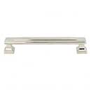 Atlas Homewares [374-PN] Die Cast Zinc Cabinet Pull Handle - Wadsworth Series - Oversized - Polished Nickel Finish - 6 5/16&quot; C/C - 7 1/8&quot; L