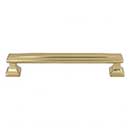 Atlas Homewares [374-WB] Die Cast Zinc Cabinet Pull Handle - Wadsworth Series - Oversized - Warm Brass Finish - 6 5/16" C/C - 7 1/8" L