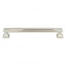 Atlas Homewares [375-PN] Die Cast Zinc Cabinet Pull Handle - Wadsworth Series - Oversized - Polished Nickel Finish - 7 9/16" C/C - 8 3/8" L