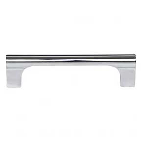 Atlas Homewares [A652-CH] Die Cast Zinc Cabinet Pull Handle - Whittier Series - Standard Size - Polished Chrome Finish - 3 3/4" C/C - 4 1/4" L