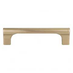 Atlas Homewares [A652-WB] Die Cast Zinc Cabinet Pull Handle - Whittier Series - Standard Size - Warm Brass Finish - 3 3/4&quot; C/C -  4 1/4&quot; L