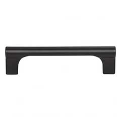 Atlas Homewares [A652-BL] Die Cast Zinc Cabinet Pull Handle - Whittier Series - Standard Size - Matte Black Finish - 3 3/4" C/C -  4 1/4" L