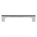 Atlas Homewares [A653-CH] Die Cast Zinc Cabinet Pull Handle - Whittier Series - Standard Size - Polished Chrome Finish - 5 1/16&quot; C/C -  5 9/16&quot; L
