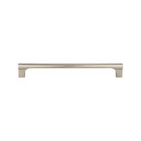 Atlas Homewares [A655-BRN] Die Cast Zinc Cabinet Pull Handle - Whittier Series - Standard Size - Brushed Nickel Finish - 7 9/16" C/C - 8 1/16" L