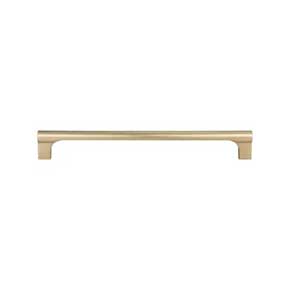 Atlas Homewares [A655-WB] Die Cast Zinc Cabinet Pull Handle - Whittier Series - Standard Size - Warm Brass Finish - 7 9/16" C/C - 8 1/16" L