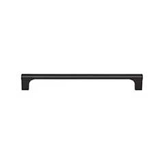 Atlas Homewares [A655-BL] Die Cast Zinc Cabinet Pull Handle - Whittier Series - Standard Size - Matte Black Finish - 7 9/16" C/C -  8 1/16" L