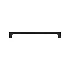 Atlas Homewares [A656-BL] Die Cast Zinc Cabinet Pull Handle - Whittier Series - Standard Size - Matte Black Finish - 8 13/16" C/C -  9 5/16" L